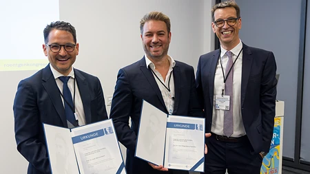 Verleihung Felix-Wachsmann-Innovations-Preis